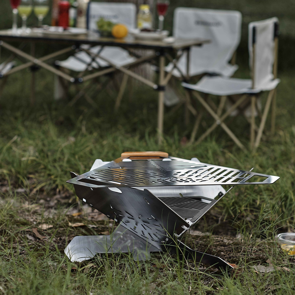 Grill Barbecue Fillte Iniompartha Lasmuigh